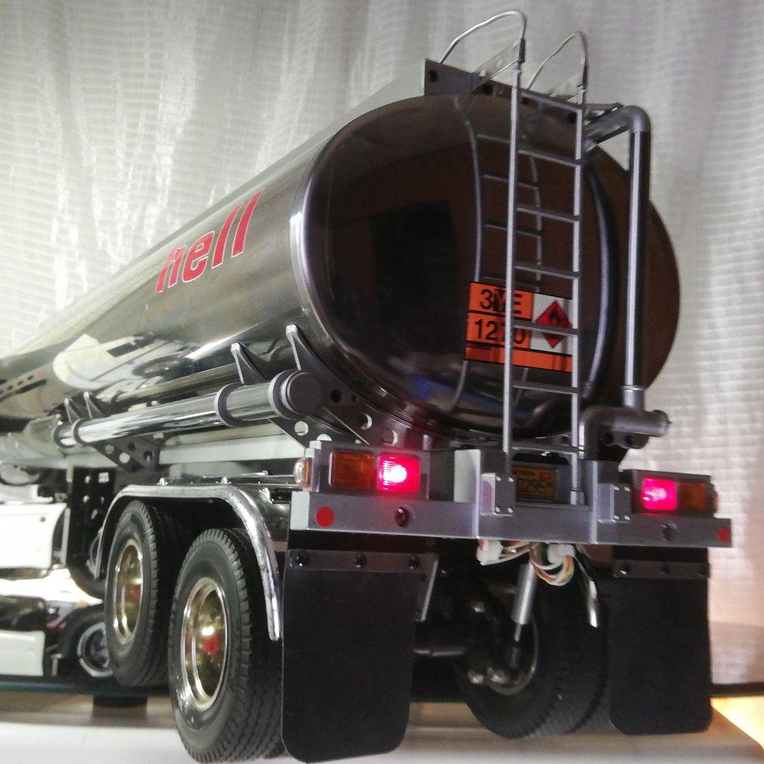 タミヤ 1/14トレーラートラック用 フューエルタンク トレーラー LED電飾