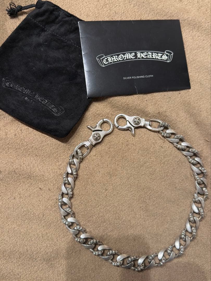 クロムハーツ FANCY LONG 2クリップ ロング　ウォレットチェーン