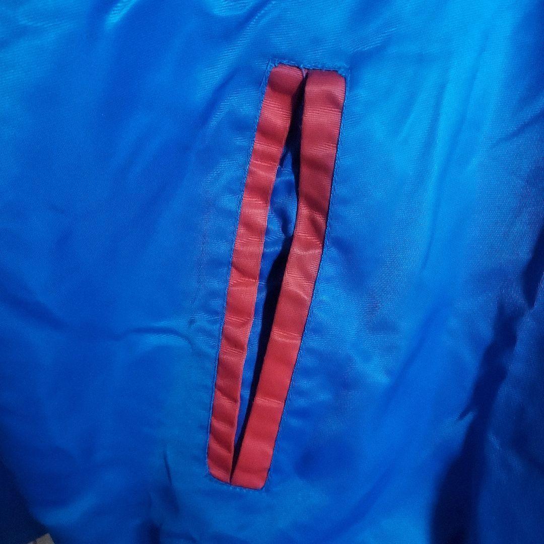 専用【NBA】76ers 刺繍 中綿 スタジャン ブルゾン 2XL 青