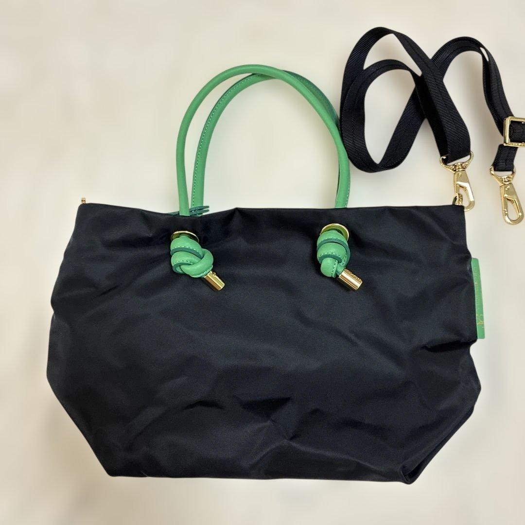 【極美品】ヴィオラドーロ　ビアンカ　ノットハンドル　2way ハンドバッグ