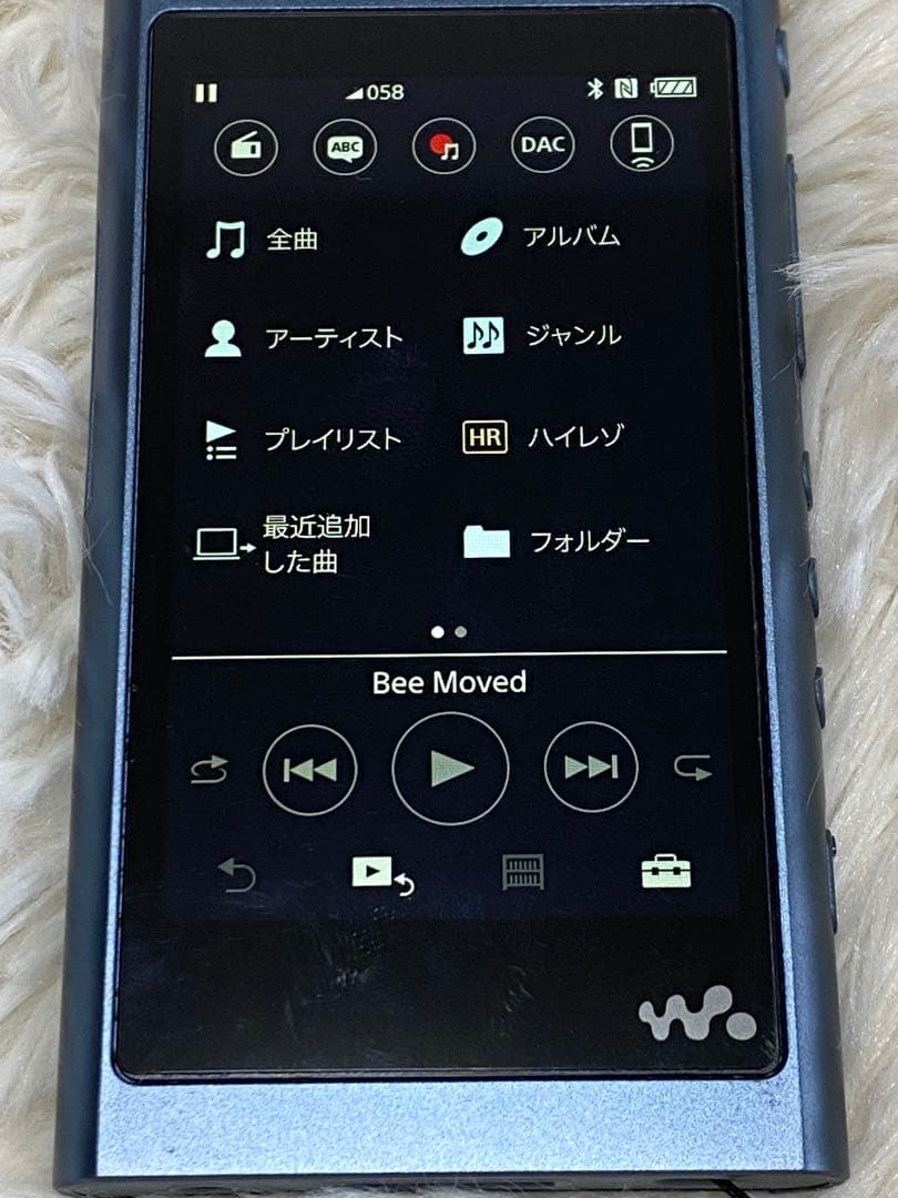 【極美品】【動作OK】SONY ウォークマン NW-A55 付属品完備 SD付