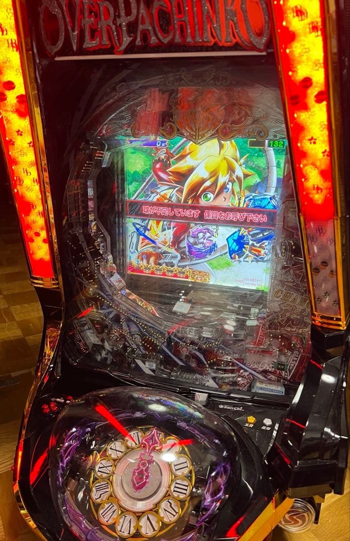 PLT OVERLORD魔導王光臨 パチンコ実機