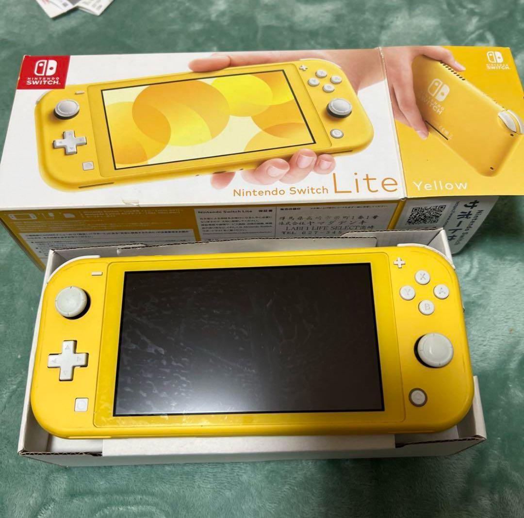 Nintendo Switch Lite イエロー 本体 （現品お渡し）