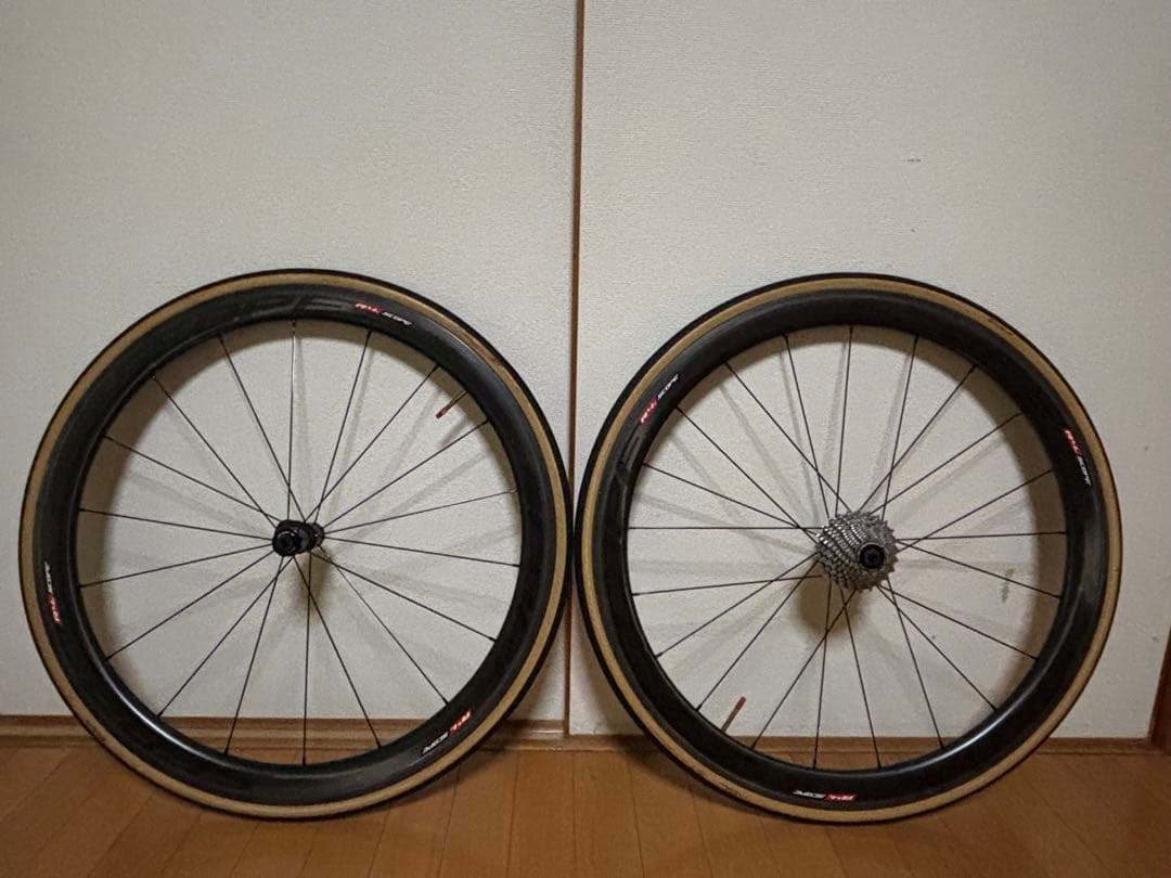 Nanaさん専用 scope r4c カーボンホイール ブラック 前後セット