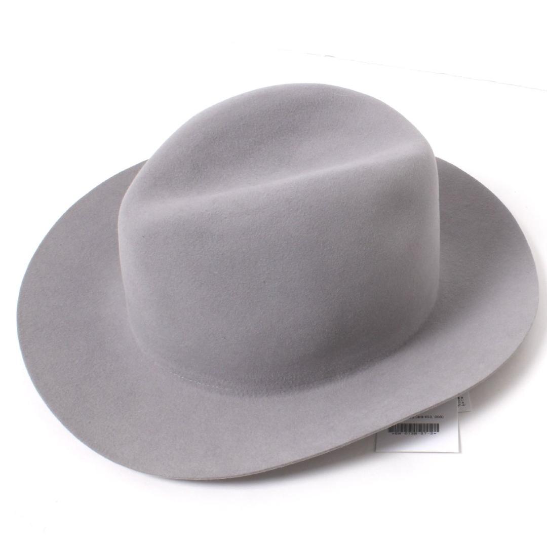 KIJIMA TAKAYUKI BEAVER HAIR FELT HAT グレー