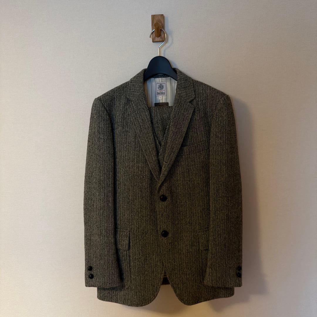 J.PRESS × BLUE BLUE ウールツイード スリーピース