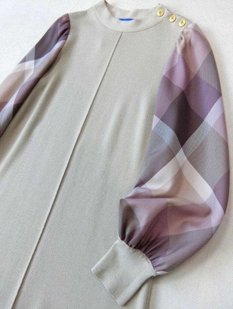 おかゆ様♡ お値下げ　バーバリーブルーレーベル　ワンピース未使用品サイズ36