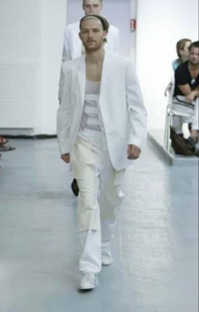 トップス 03ss helmut lang line tee stripe