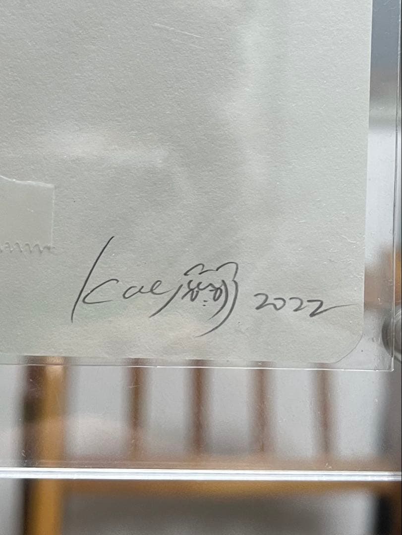 【最終価格】田中かえ イラスト 原画 サイン入り 極美品