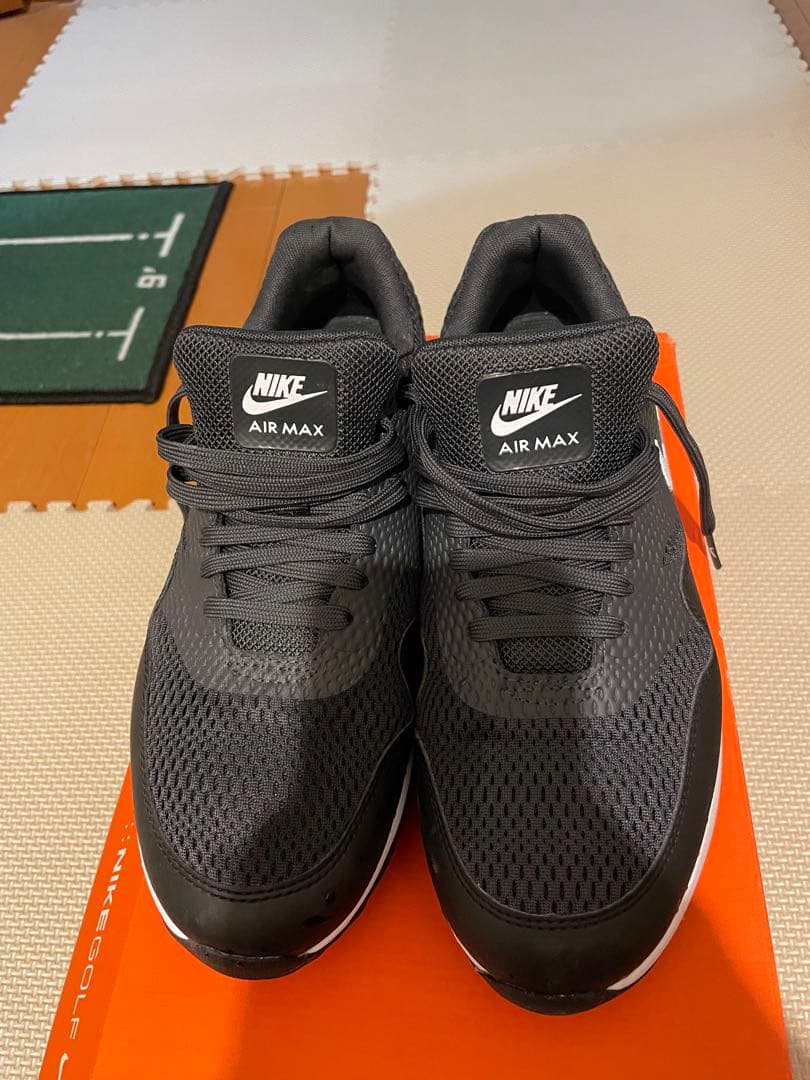 【値引】Nike Air Max ゴルフシューズ 黒 26.0cm