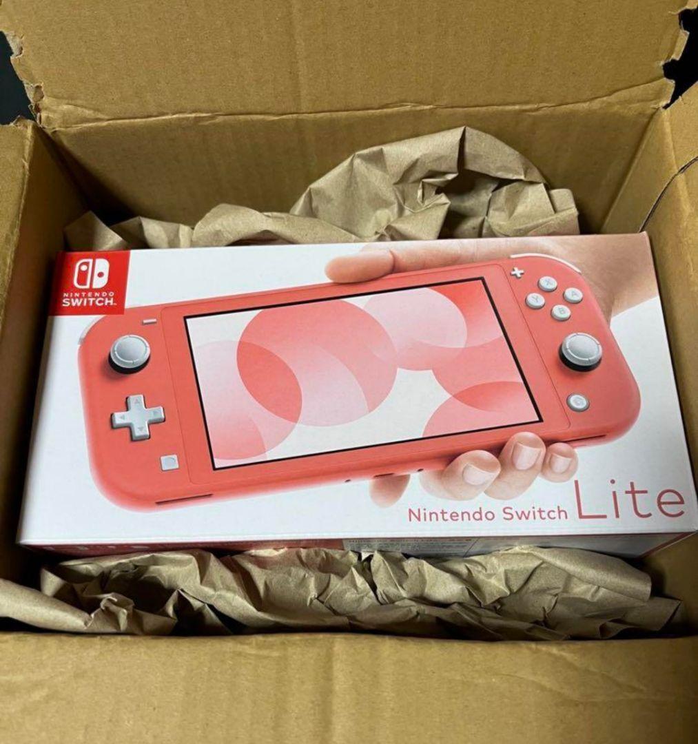 Nintendo Switch Lite コーラルピンク 新品・未開封