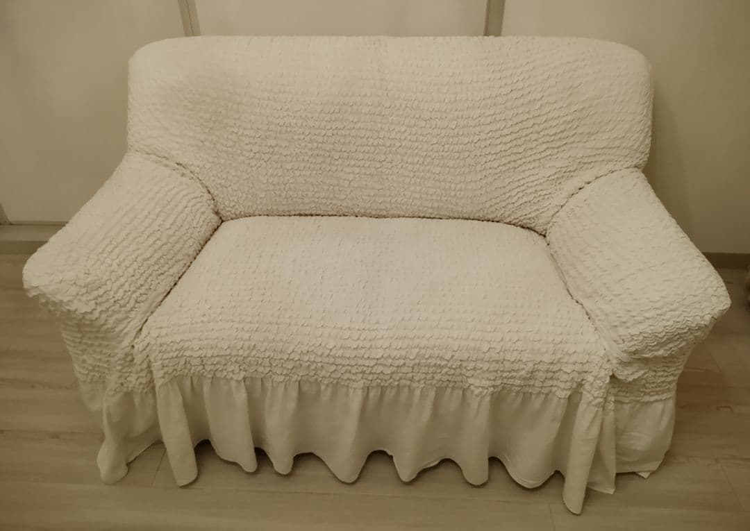 ★ノンノン★ 2人掛けソファーカバー付き