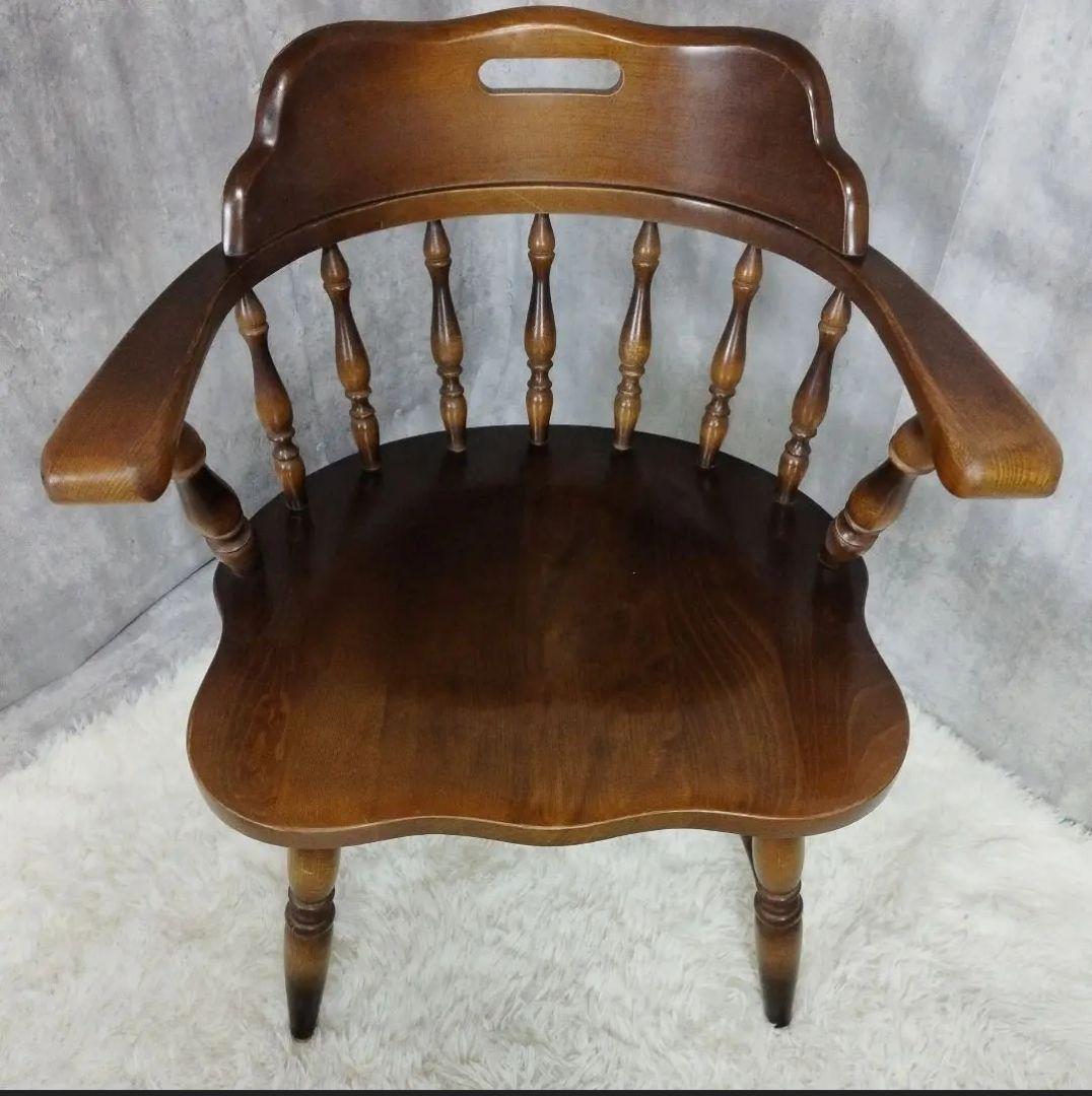 飛騨産業　キツツキ　ウィンザーチェア　アームチェア　6脚セット②