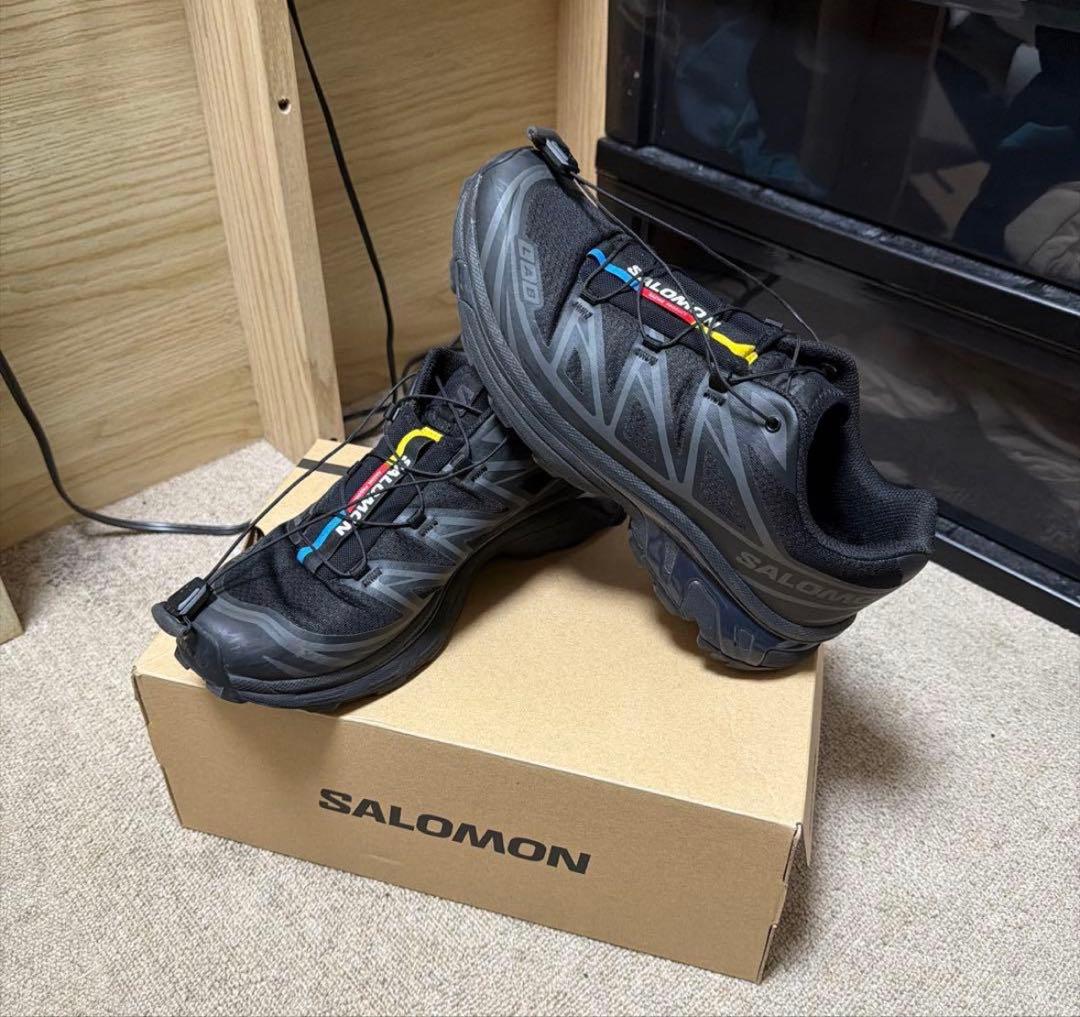 SALOMON XT-6 スニーカー ブラック
