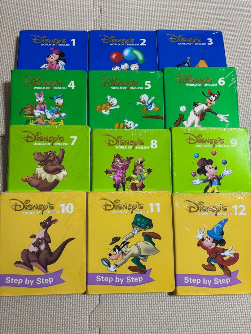 美品　ワールドファミリー　ディズニー　DWE DVD