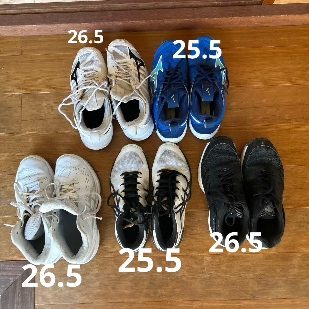 バレーボールシューズ5点セット