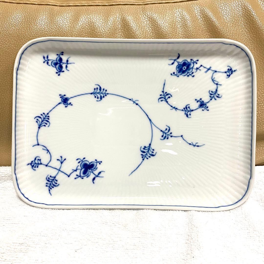 美品☆ロイヤルコペンハーゲン☆スクエアプレート