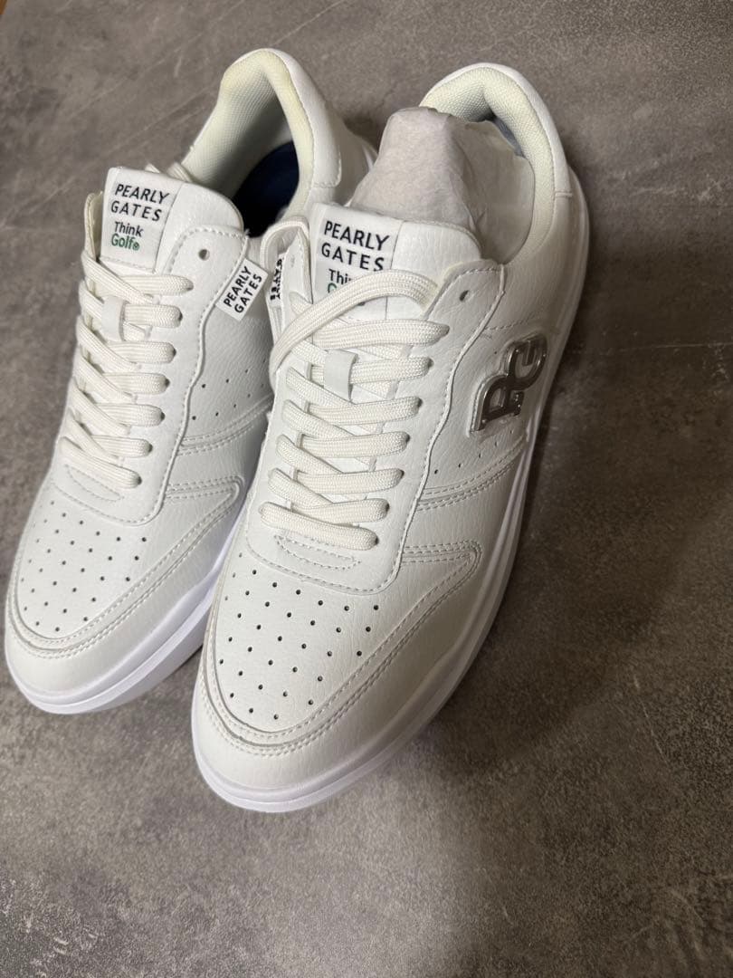 PEARLY GATES ホワイト スニーカー　新品未使用