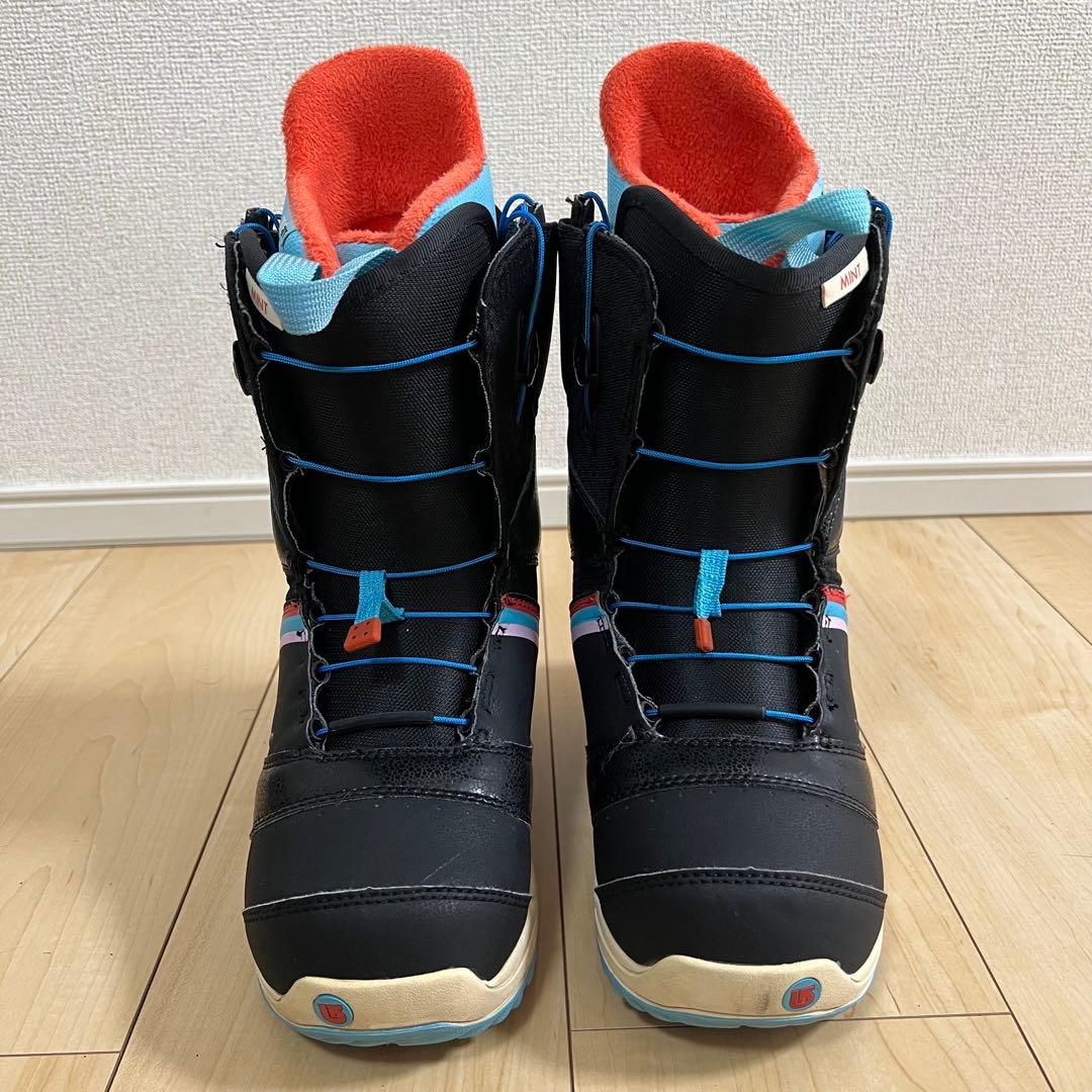 【美品_即日発送】BURTON スノボMINT-ASIAN FIT 23.0cm