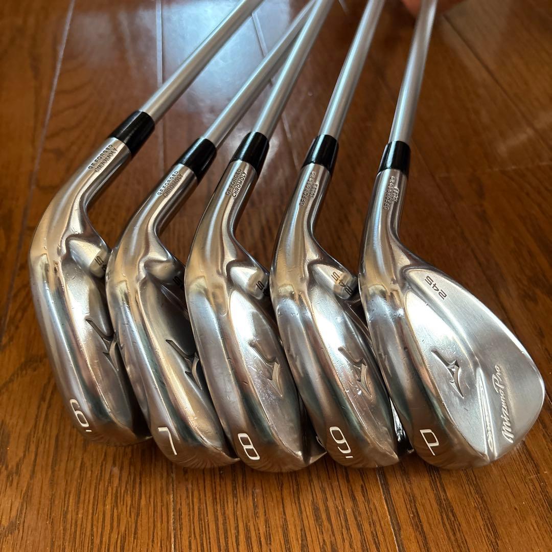 Mizuno MP245 アイアンセット 5本セット シャフト　フジクラMCI