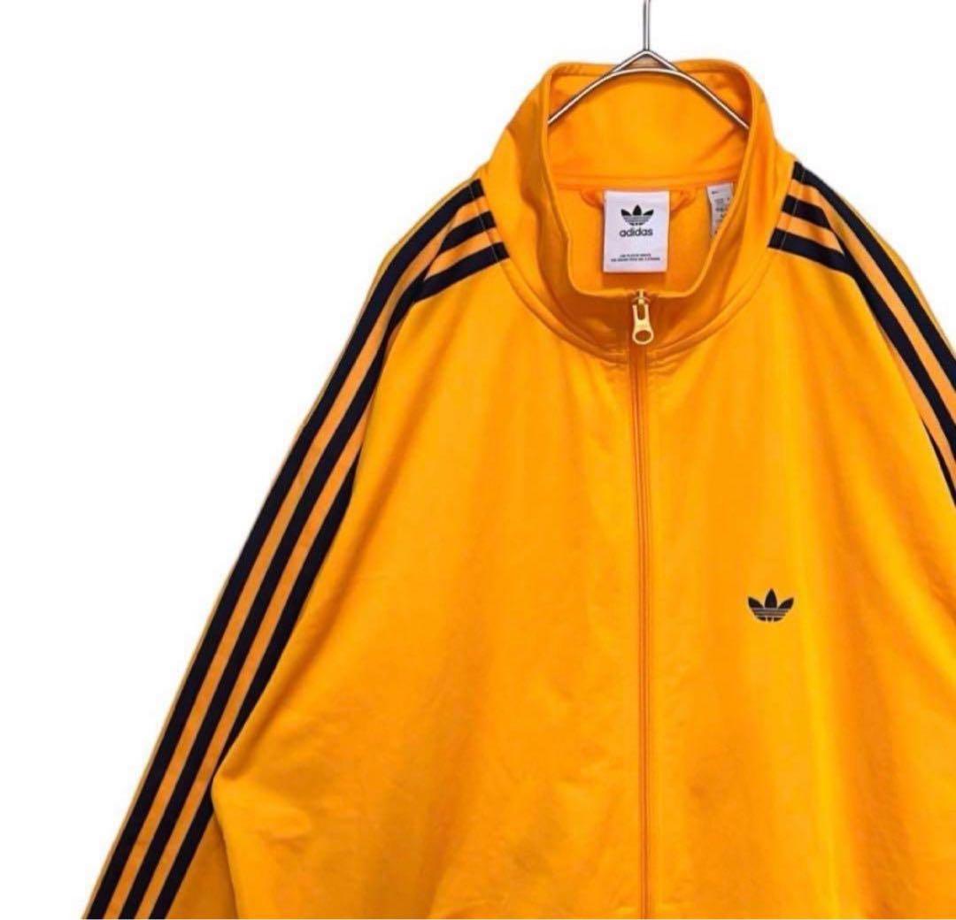 【人気モデル‼️】adidas ベッケンバウアー ジャージ オレンジ S 古着