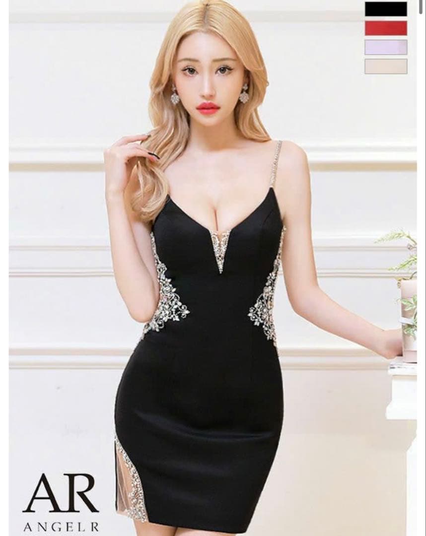 AngelR ブラック キャバドレス Sugar