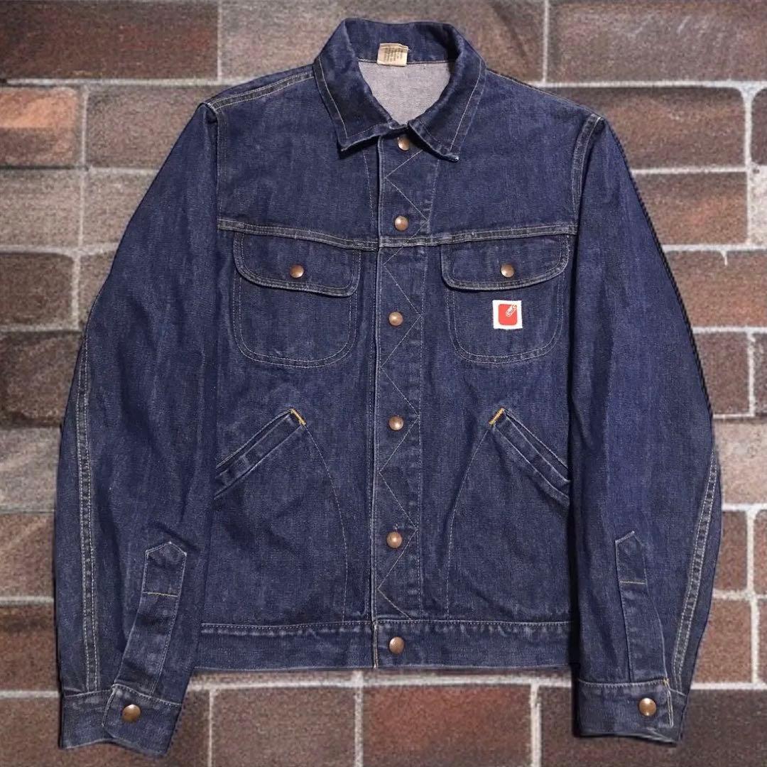 vintage 60s 70s GWG カナダ製 デニムジャケット 38 濃紺