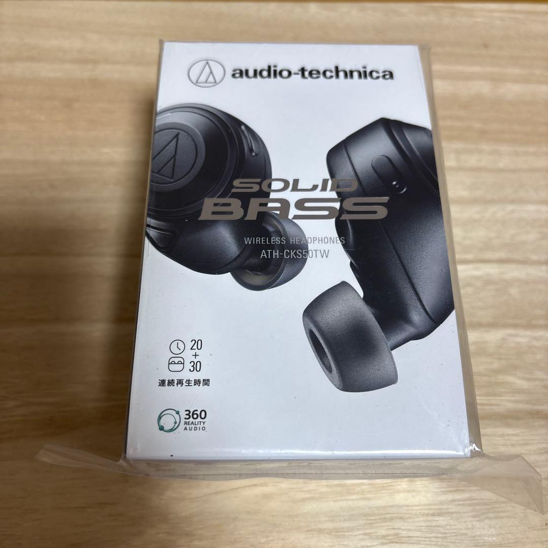 イヤホン audio-technica SOLID BASS ATH-CKS50TW