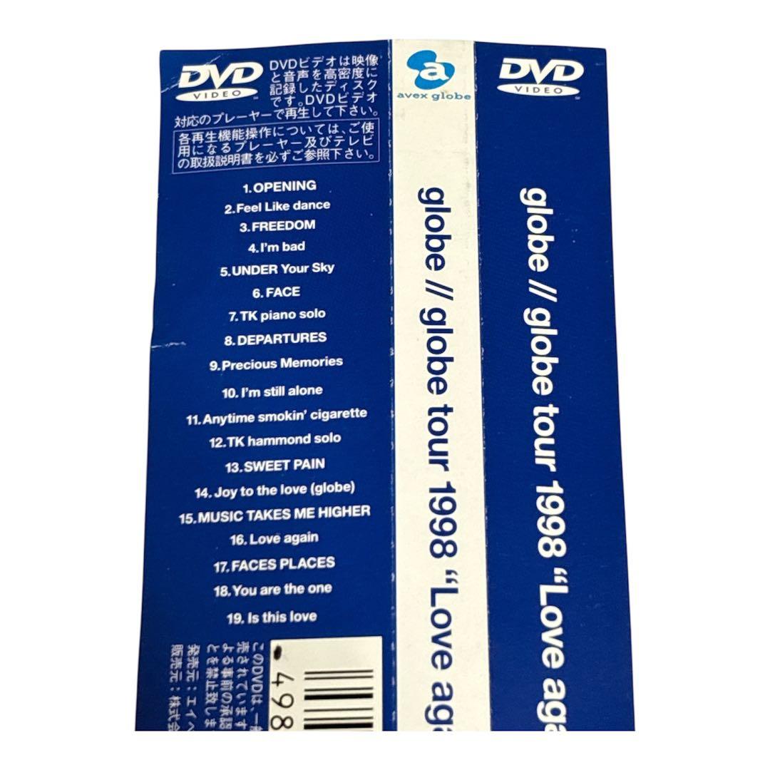 globe tour 1998 Love again DVD 廃盤