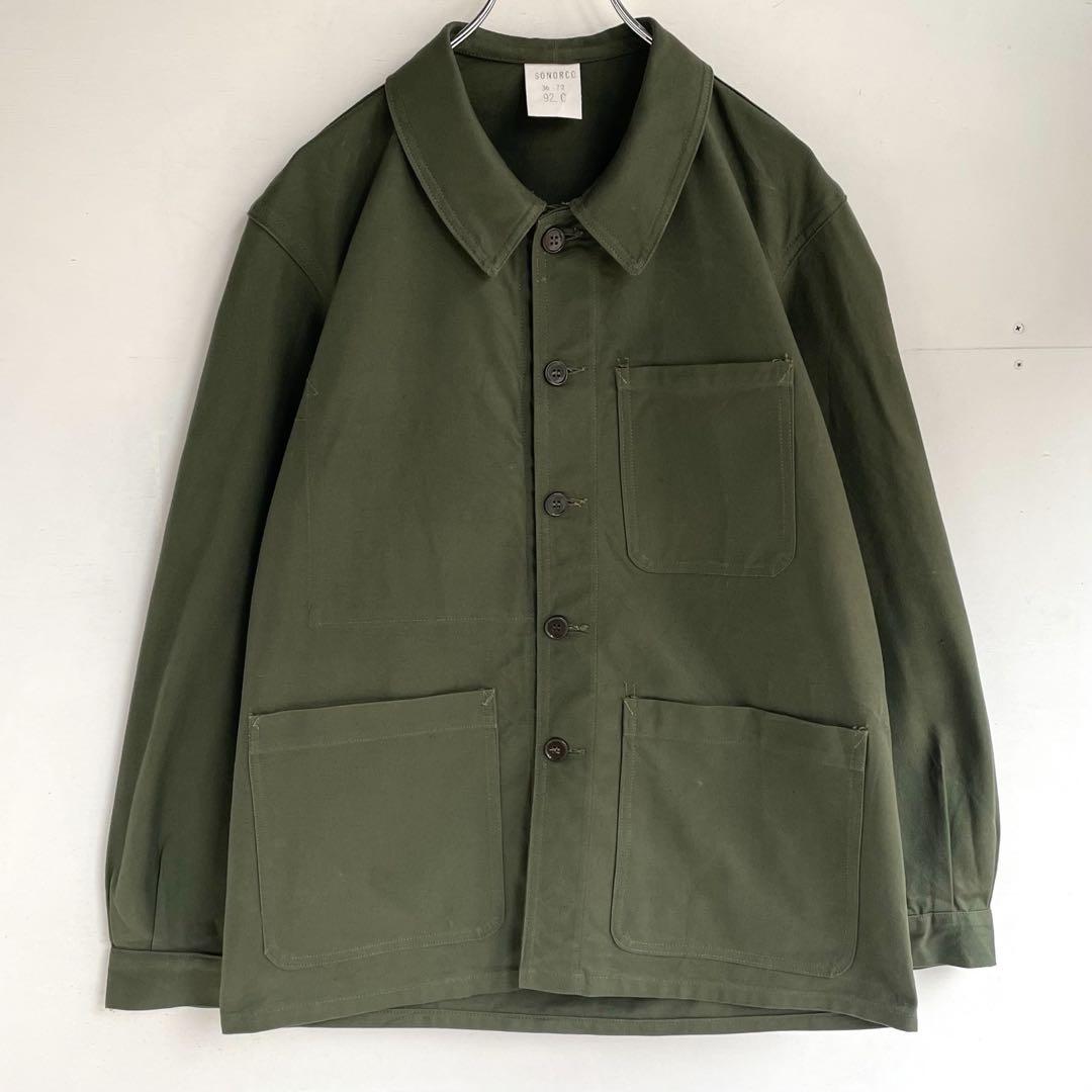 60s 70s フランス軍 空軍 カバーオール ワークジャケット ヴィンテージ