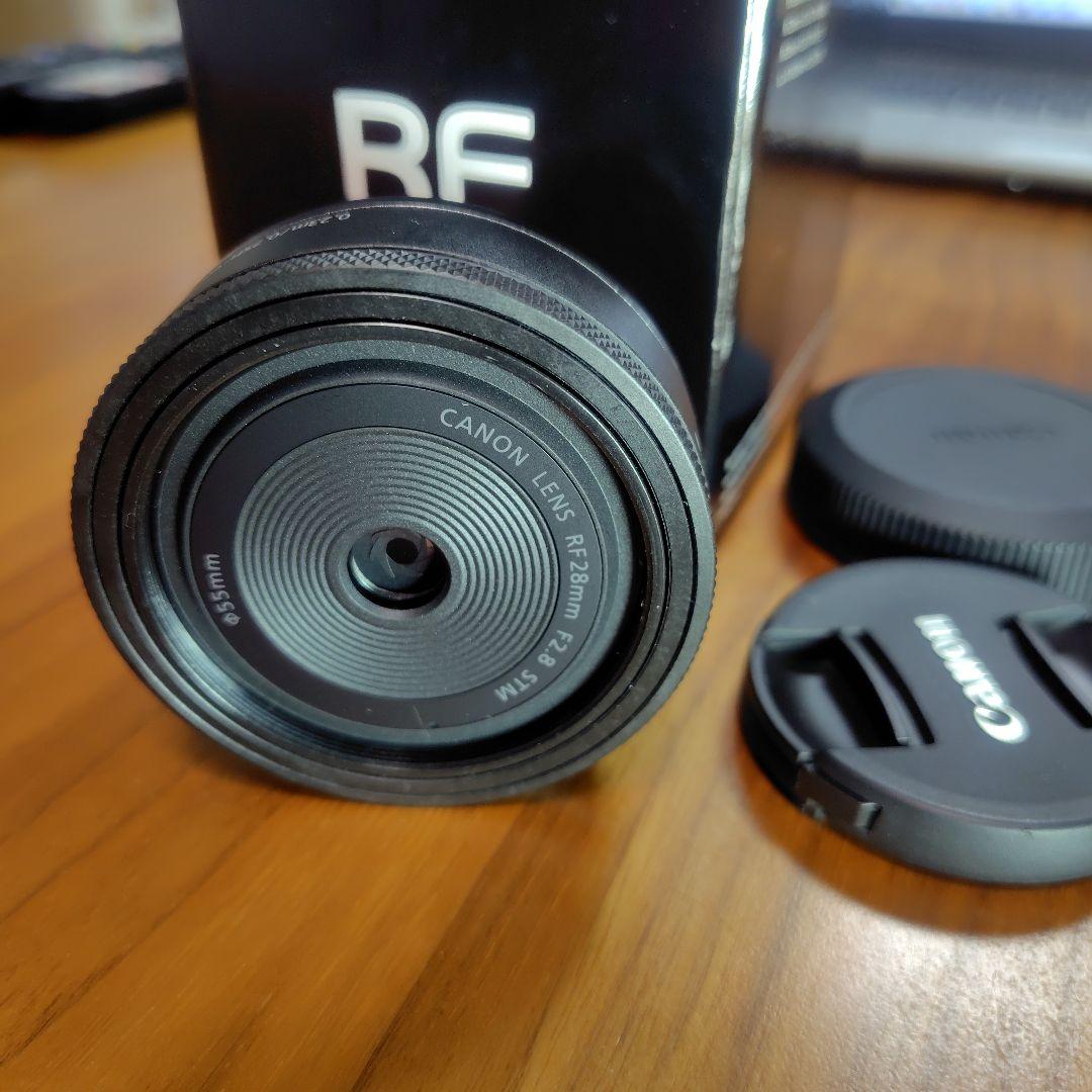 中古美品 Canon RF 28mm F2.8 STM 単焦点レンズ