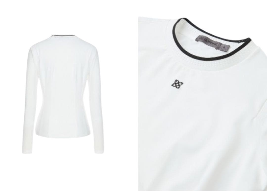 新品未使用☆新作☆G/FOREジーフォアレディース長袖シャツsizeLホワイト