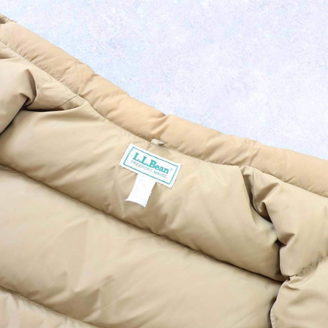 レアカラー USA製80s L.L. Bean エルエルビーン ダウンベストXL