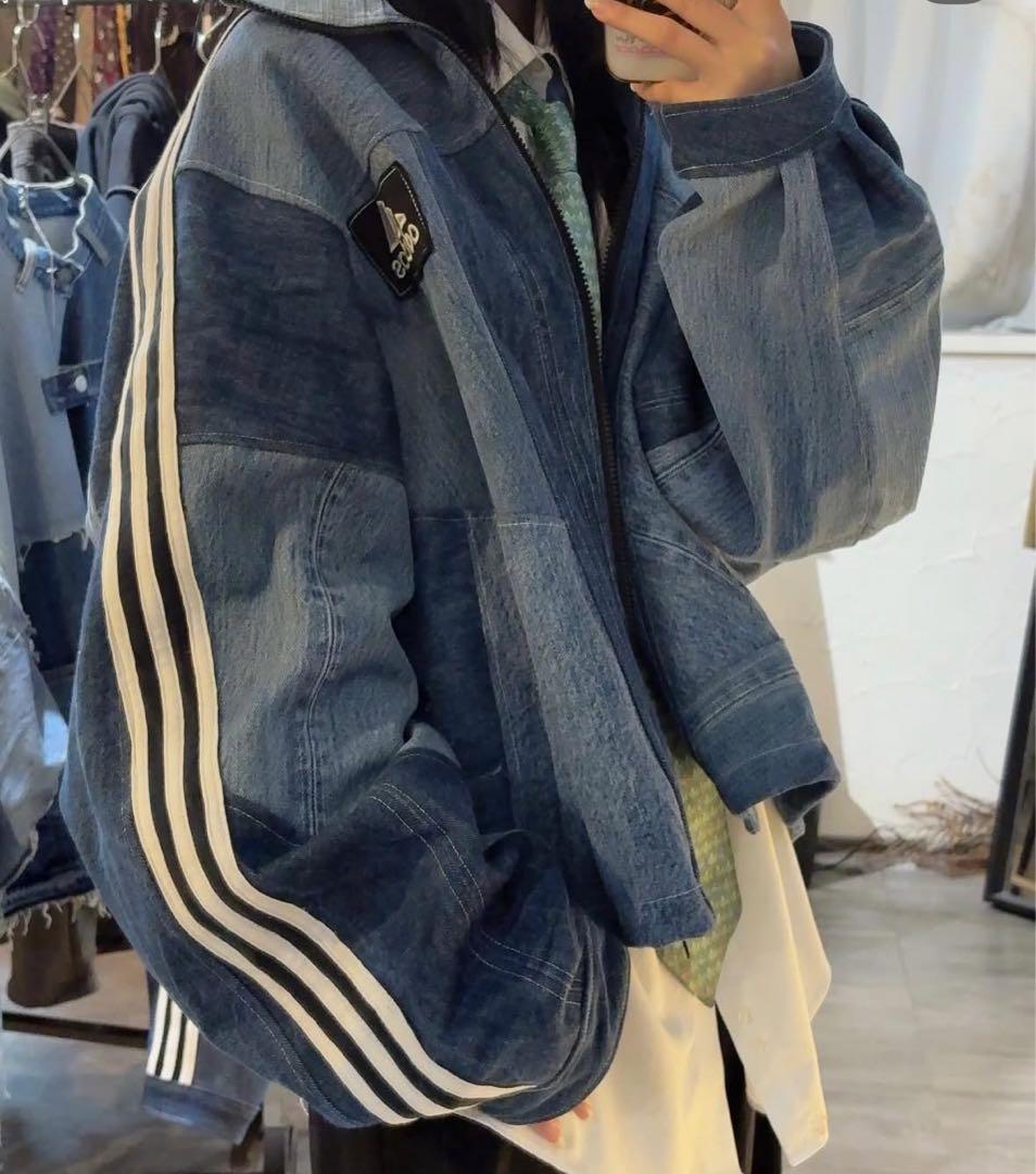 re_re_garden adidasデニムジャケット