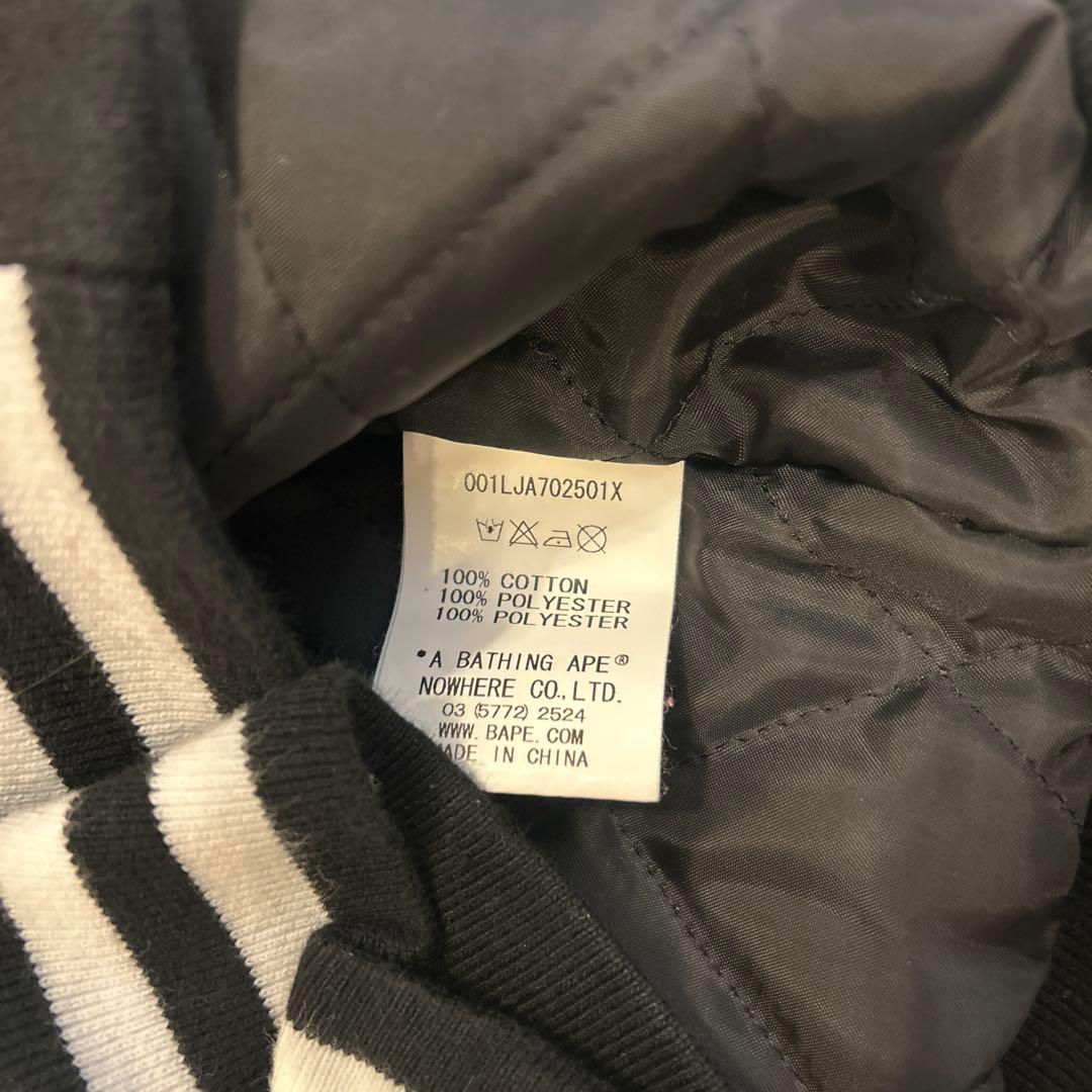 A BATHING APE エイプ シャーク　キルティング　レディース