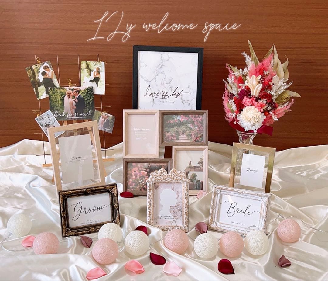 428.❤︎華やか　ピンク　赤ミールヘーデン　ウェルカムスペース　まとめ売りセット