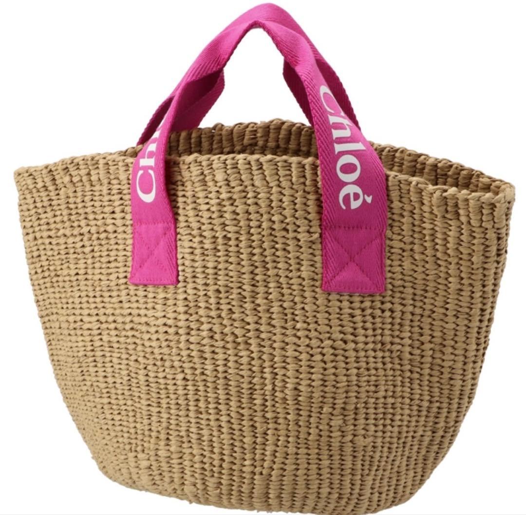 【新品未使用】クロエ CHLOE 【大人もOK】 ロゴ バスケットバッグ