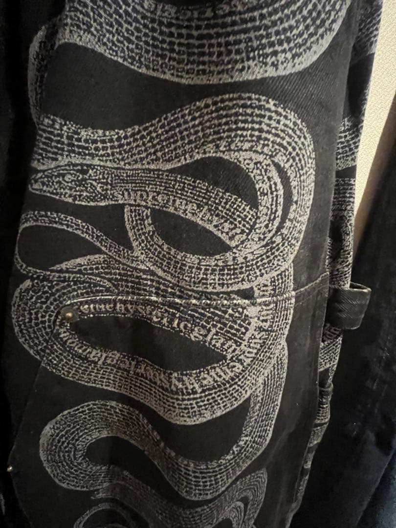 Supreme Hysteric Glamour スネーク ペインターパンツ