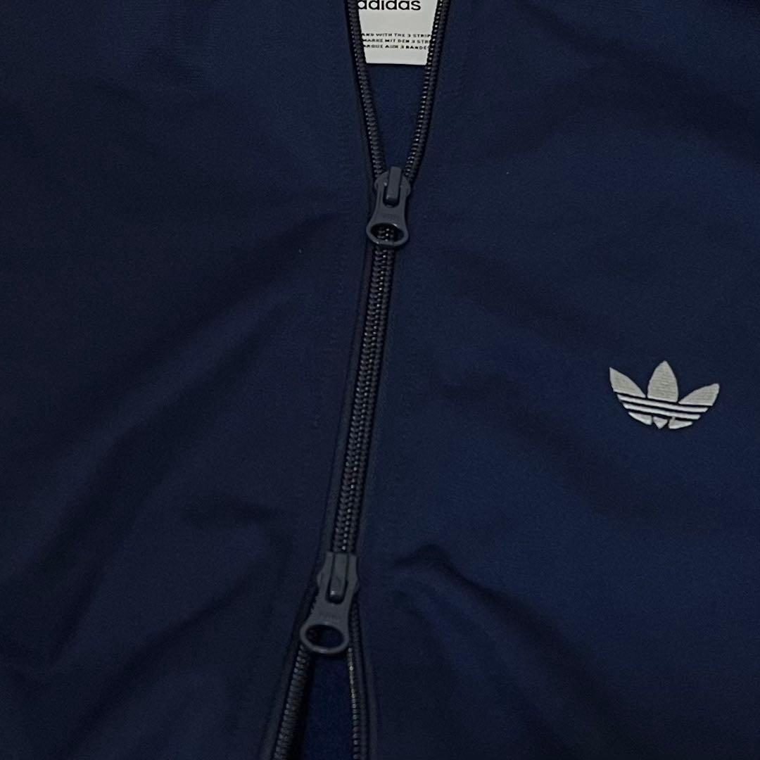 美品　adidas ベッケンバウアー　トラックジャケット　ジャージ　ネイビー