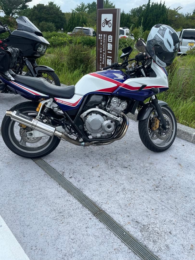 CB400SF SB NC42 08-17 ヨシムラチタンマフラー