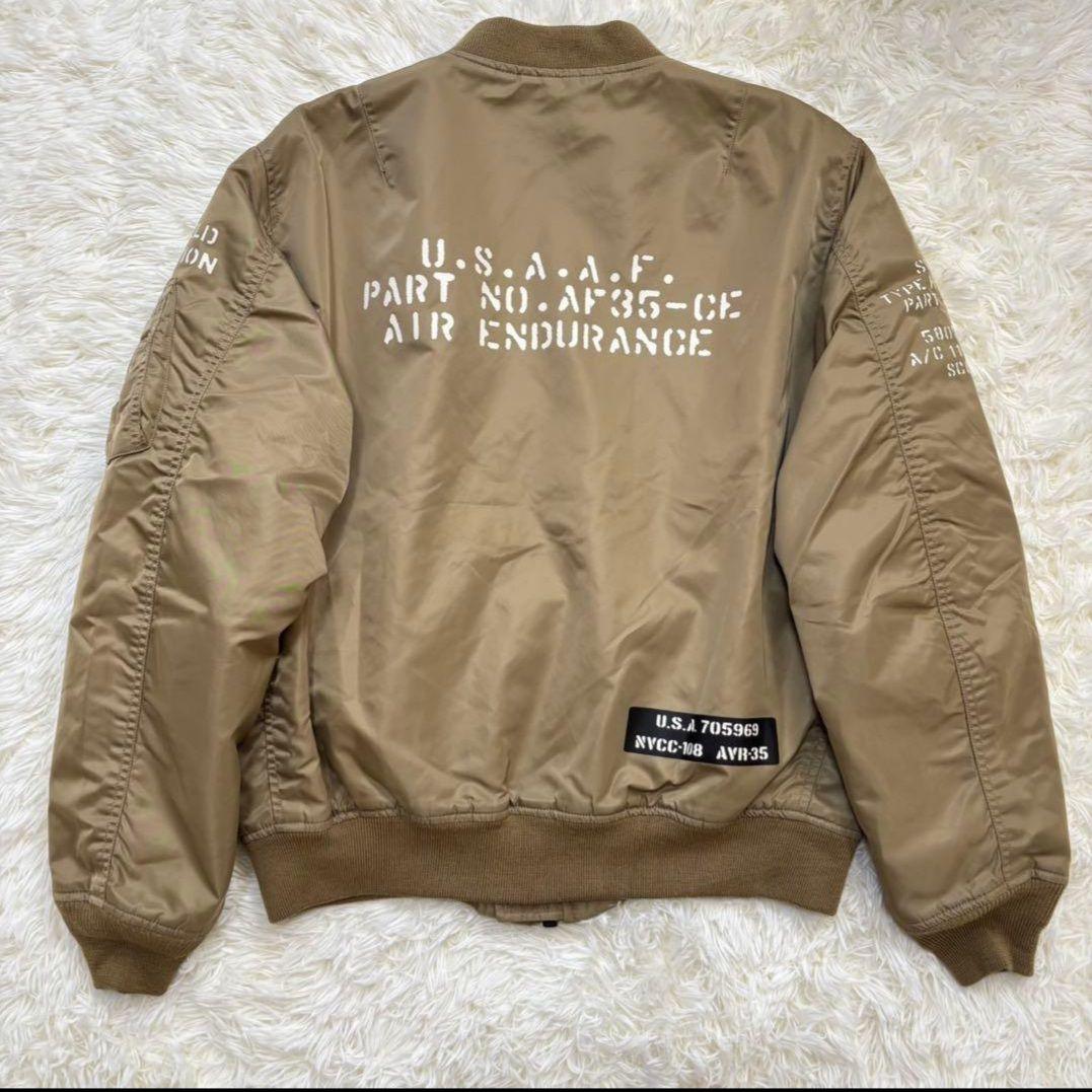 デ*7様 AVIREX アヴィレックス リバーシブル ジャケット ステンシル