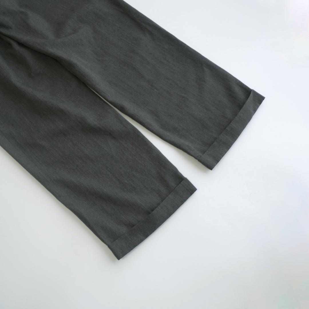 BROOKS BROTHERS ツータックスラックス　グレー 34R