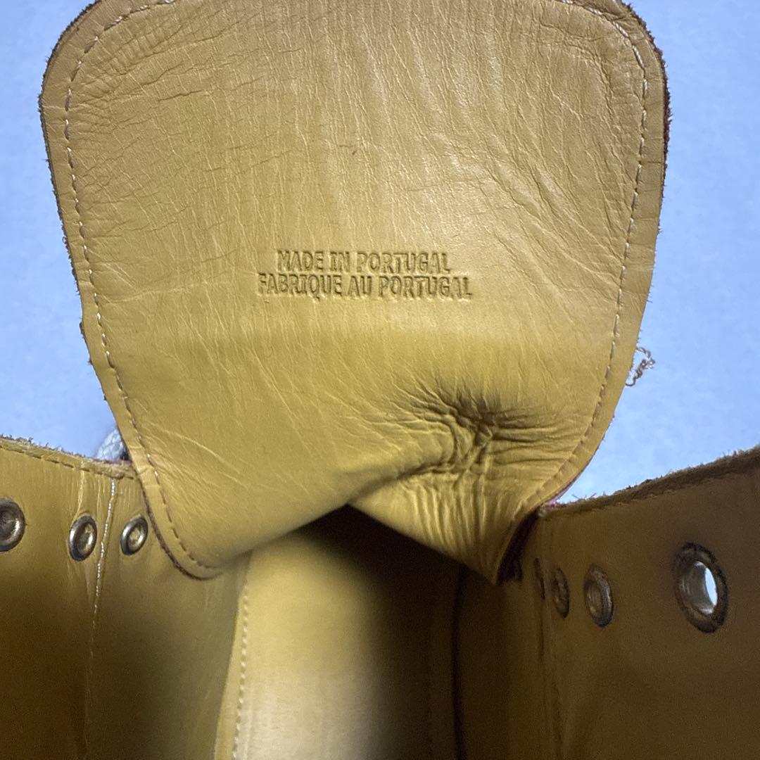 DIESEL バーガンディ レザー エンジニアブーツ