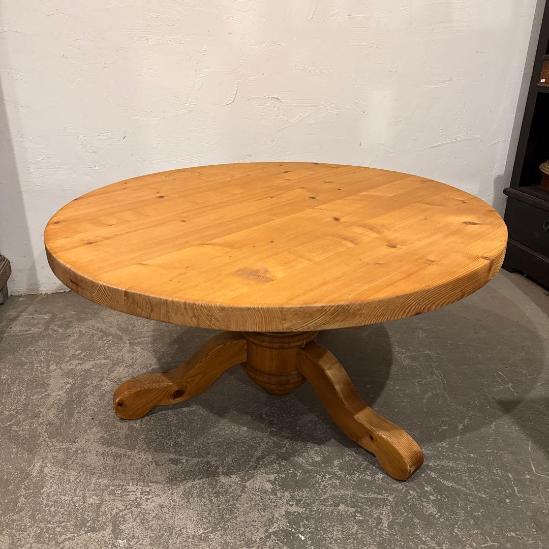 ヴィンテージ ラウンドテーブル　ローテーブル