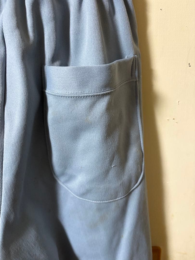 POWERS 80年代ジャージ上下セット 水色/赤 sサイズ