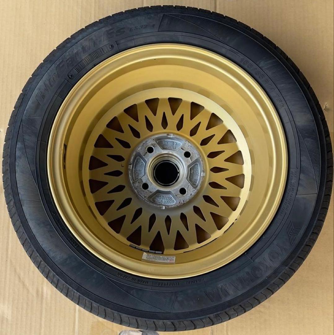 か*う様 中古　FENICE RX3ホイール　ゴールドカラー