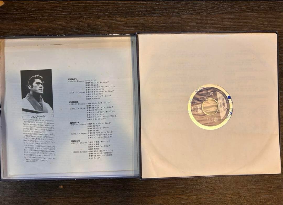 レーザーディスク　007シリーズ、闘魂メモリアル、仁義なき戦い、松田聖子等