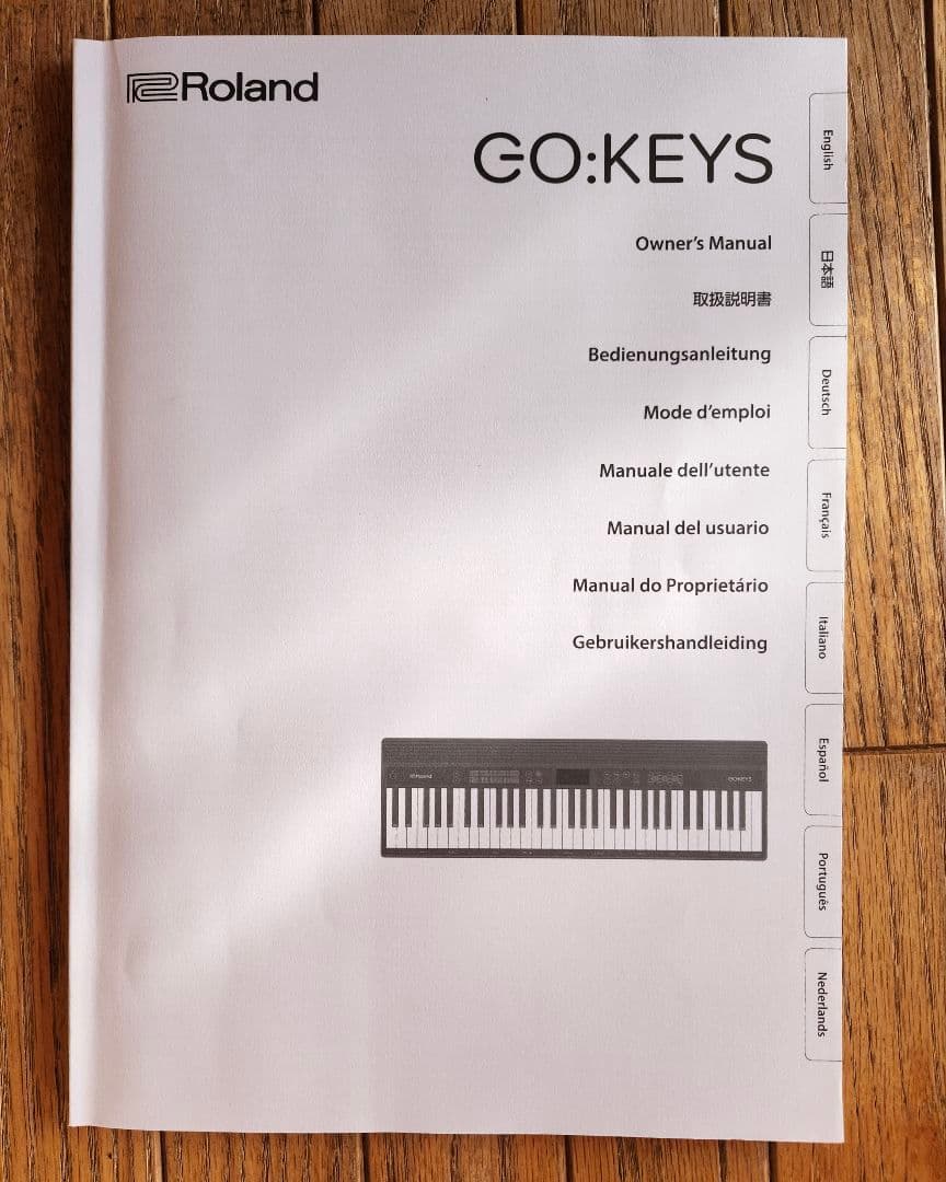 【美品】Roland GO:KEYS 61鍵 赤 レッド