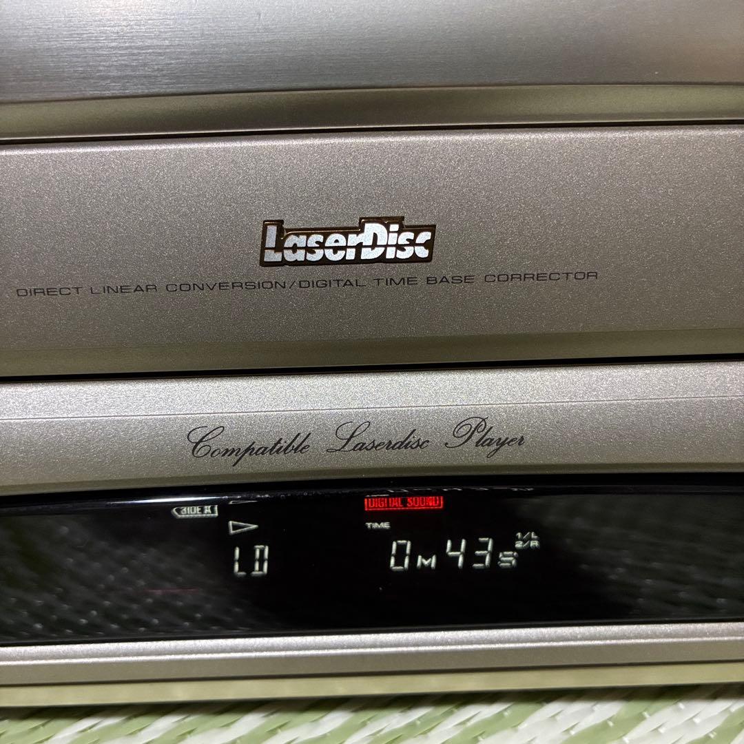 パイオニア　レーザーディスクプレーヤー　CD対応　CLD-737動作品