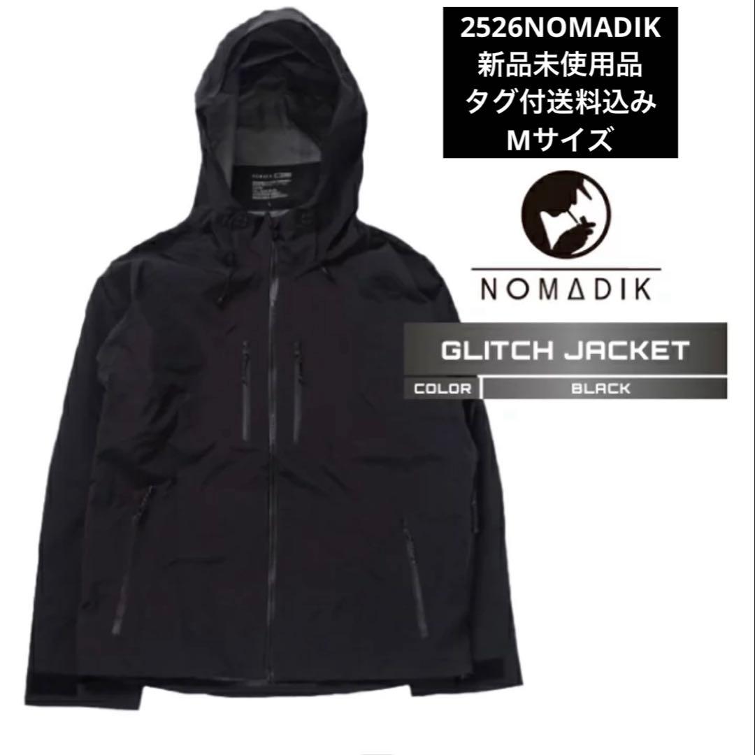 新品 NOMADIK グリッチジャケット　Mサイズ　タグ付送料込み